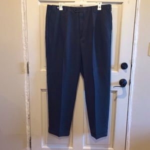 Savant men’s cuffed grey dress pants 44 x 32